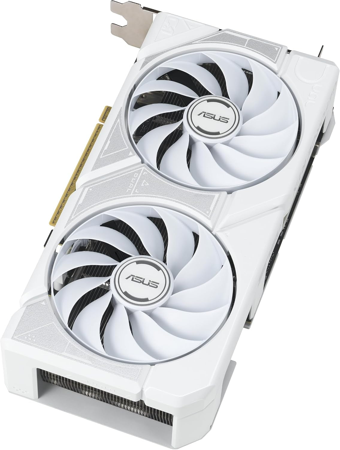 ASUS Dual GeForce RTX 5060 Ti 16GB GDDR7 White OC Edition Graphics Card - 16GB GDDR7 with Axial-Tech Fans & Dual BIOS - DUAL-RTX5060TI-O16G-WHITE