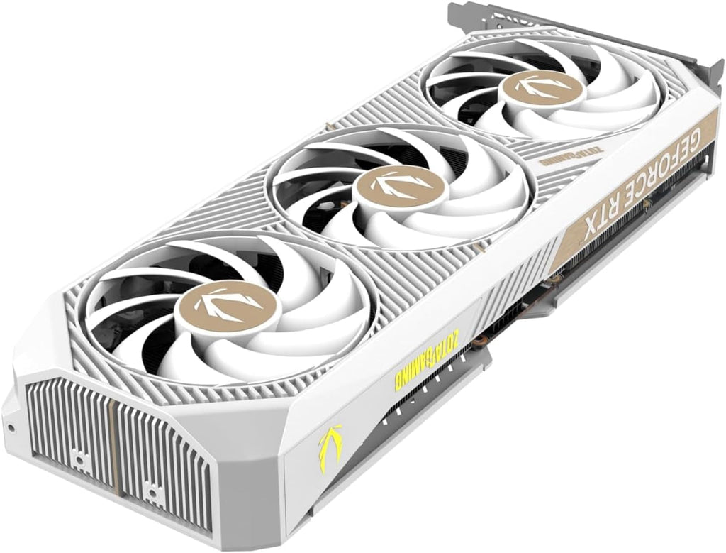 ZOTAC Gaming GeForce RTX 5070 AMP White Edition Graphics Card - 12GB GDDR7 with IceStorm 2.0 Cooling & Spectra RGB - ZT-B50700FQ-10A