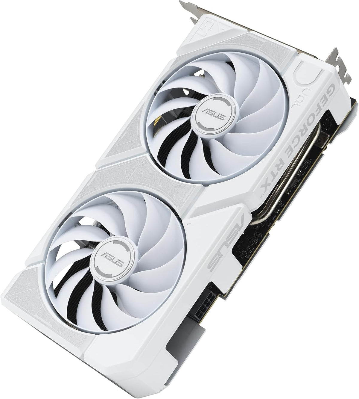 ASUS Dual GeForce RTX 5060 Ti 16GB GDDR7 White OC Edition Graphics Card - 16GB GDDR7 with Axial-Tech Fans & Dual BIOS - DUAL-RTX5060TI-O16G-WHITE