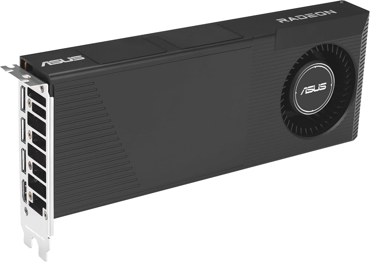 ASUS Turbo Radeon AI PRO R9700 32GB Graphics Card - 32GB GDDR6 with RDNA 4 Architecture for AI Workflows - TURBO-AI-PRO-R9700-32G