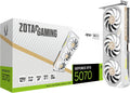 ZOTAC Gaming GeForce RTX 5070 AMP White Edition Graphics Card - 12GB GDDR7 with IceStorm 2.0 Cooling & Spectra RGB - ZT-B50700FQ-10A