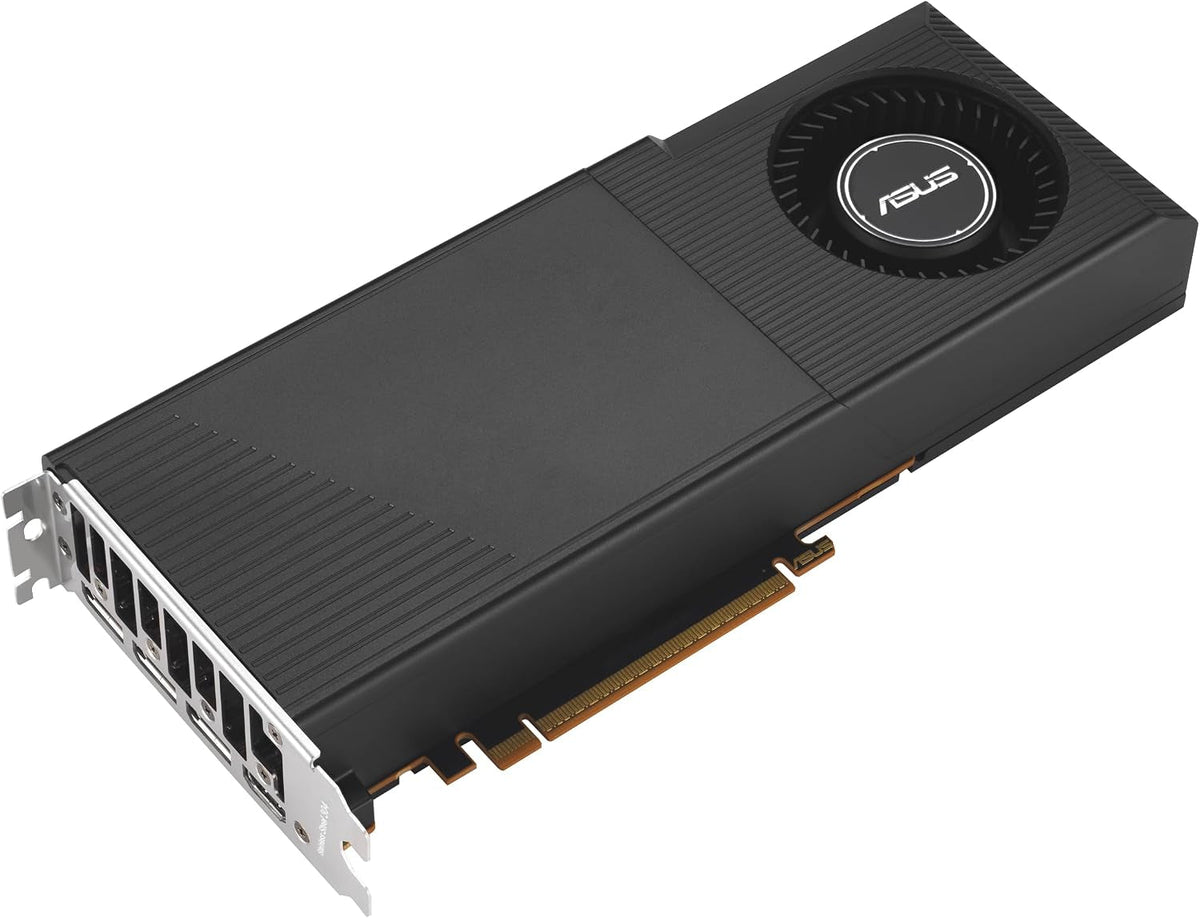 ASUS Turbo Radeon AI PRO R9700 32GB Graphics Card - 32GB GDDR6 with RDNA 4 Architecture for AI Workflows - TURBO-AI-PRO-R9700-32G