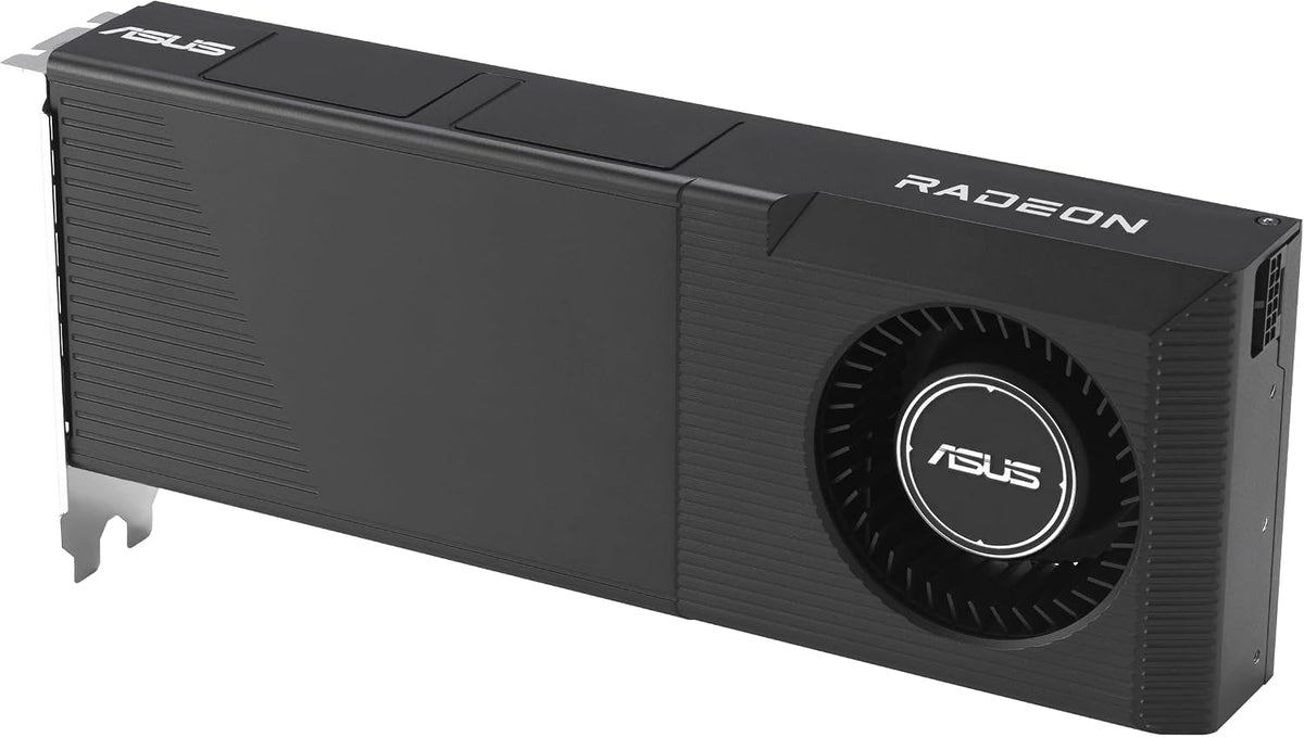 ASUS Turbo Radeon AI PRO R9700 32GB Graphics Card - 32GB GDDR6 with RDNA 4 Architecture for AI Workflows - TURBO-AI-PRO-R9700-32G