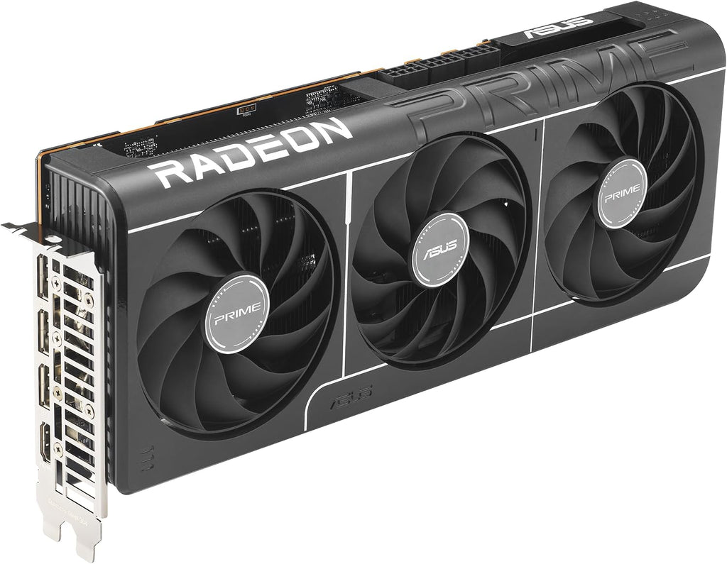 ASUS Prime Radeon RX 9070 XT OC Edition Graphics Card - 16GB GDDR6 with Axial-Tech Fans & Dual BIOS - PRIME-RX9070XT-O16G