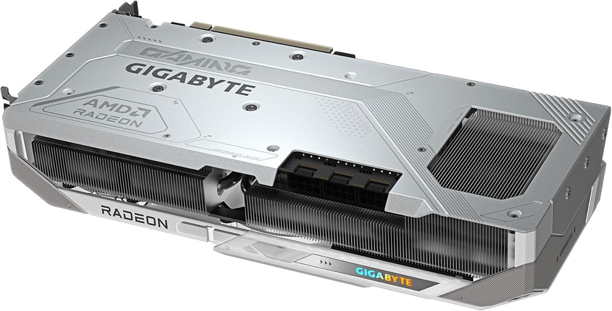 GIGABYTE Radeon RX 9070 XT Gaming OC ICE 16G Graphics Card - 16GB GDDR6, WINDFORCE Cooling, Dual BIOS - GV-R907XGAMINGOCICE-16GD