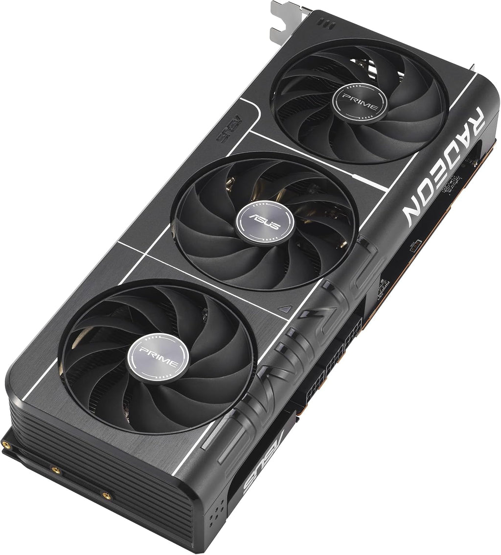 ASUS Prime Radeon RX 9070 XT OC Edition Graphics Card - 16GB GDDR6 with Axial-Tech Fans & Dual BIOS - PRIME-RX9070XT-O16G