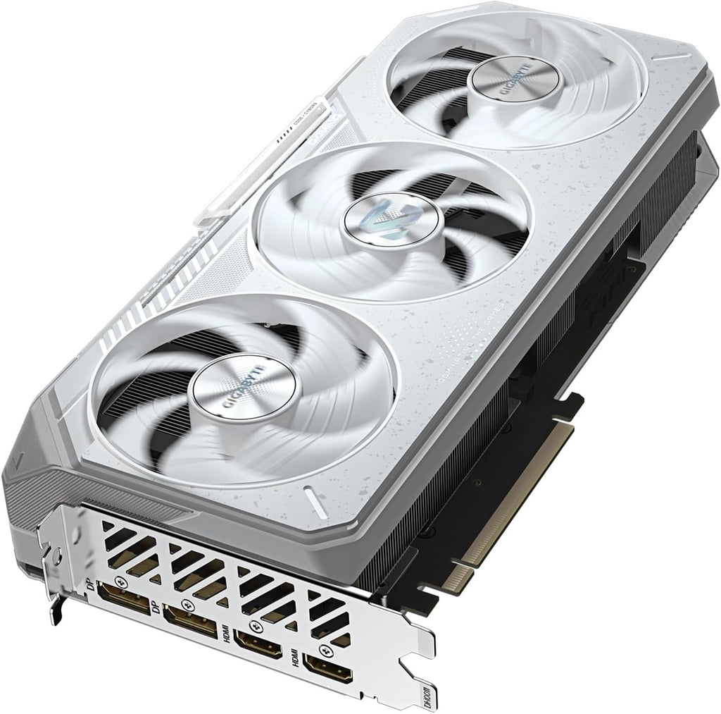 GIGABYTE Radeon RX 9070 XT Gaming OC ICE 16G Graphics Card - 16GB GDDR6, WINDFORCE Cooling, Dual BIOS - GV-R907XGAMINGOCICE-16GD