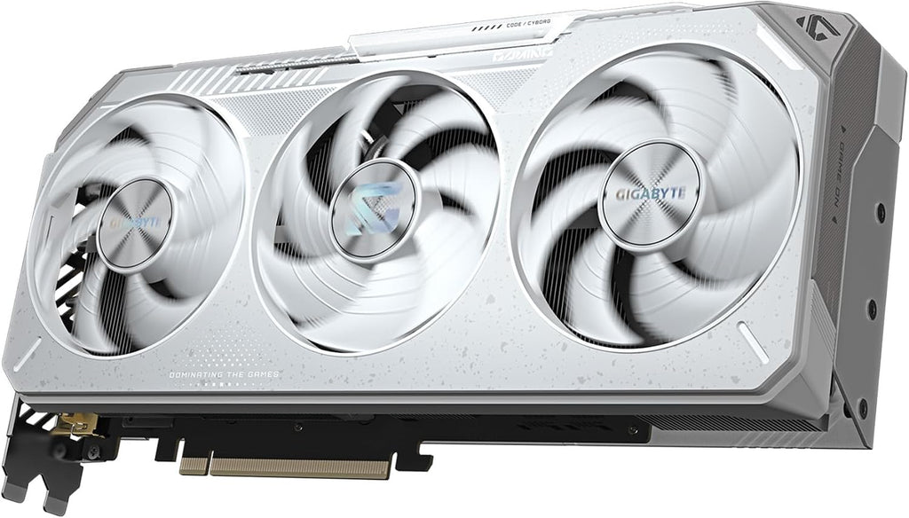 GIGABYTE Radeon RX 9070 XT Gaming OC ICE 16G Graphics Card - 16GB GDDR6, WINDFORCE Cooling, Dual BIOS - GV-R907XGAMINGOCICE-16GD