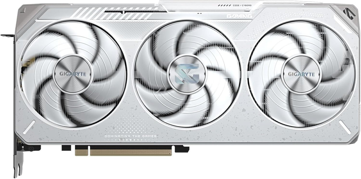 GIGABYTE Radeon RX 9070 XT Gaming OC ICE 16G Graphics Card - 16GB GDDR6, WINDFORCE Cooling, Dual BIOS - GV-R907XGAMINGOCICE-16GD