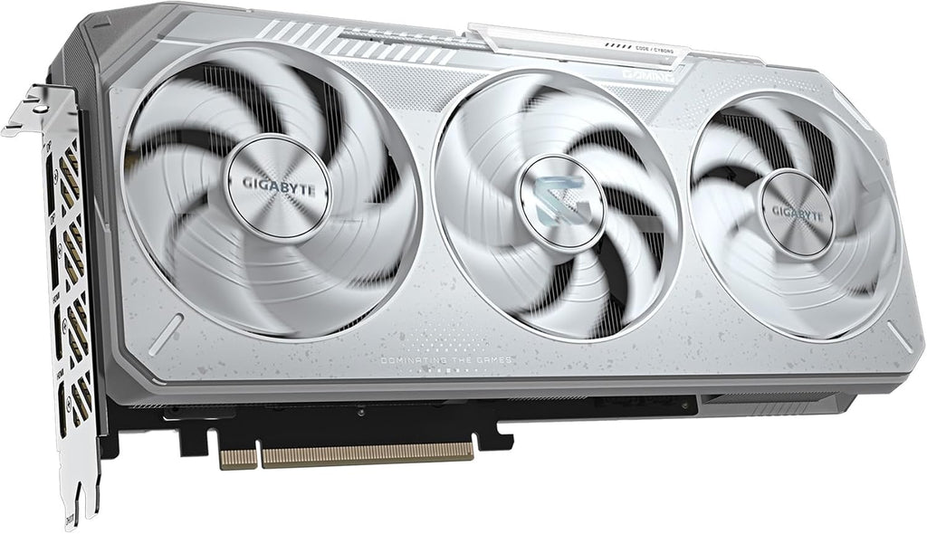 GIGABYTE Radeon RX 9070 XT Gaming OC ICE 16G Graphics Card - 16GB GDDR6, WINDFORCE Cooling, Dual BIOS - GV-R907XGAMINGOCICE-16GD