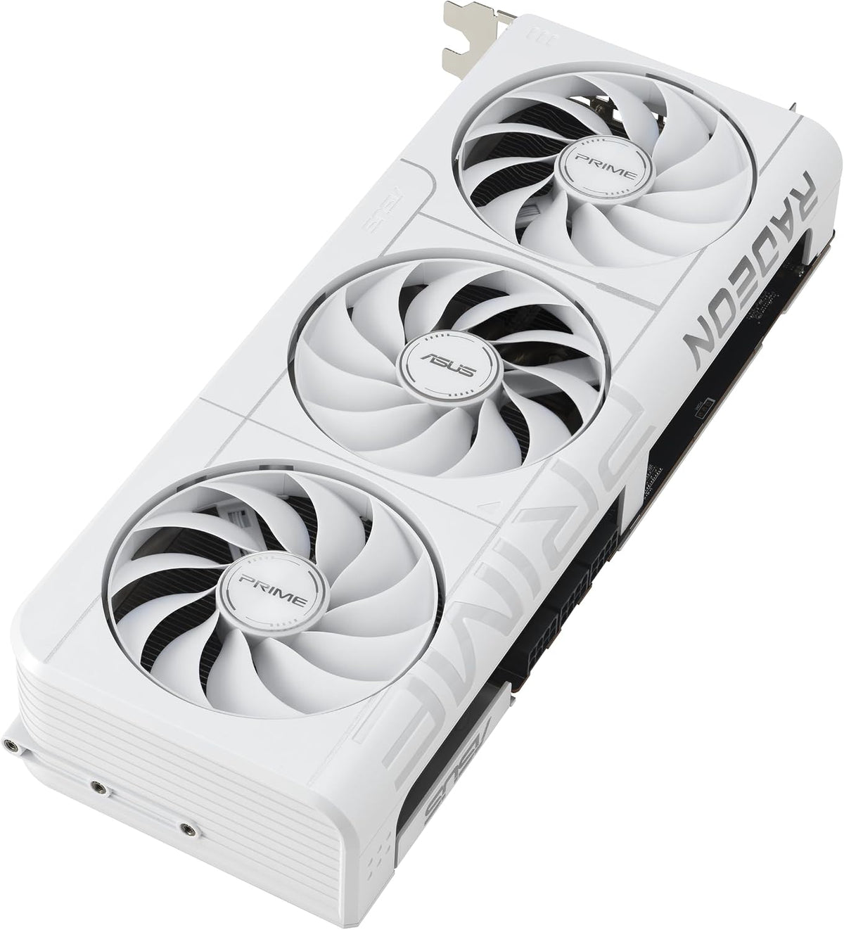 ASUS Prime Radeon RX 9070 XT White OC Edition Graphics Card - 16GB GDDR6 with Axial-Tech Fans & Dual BIOS - RX9070XT-O16G-WHITE