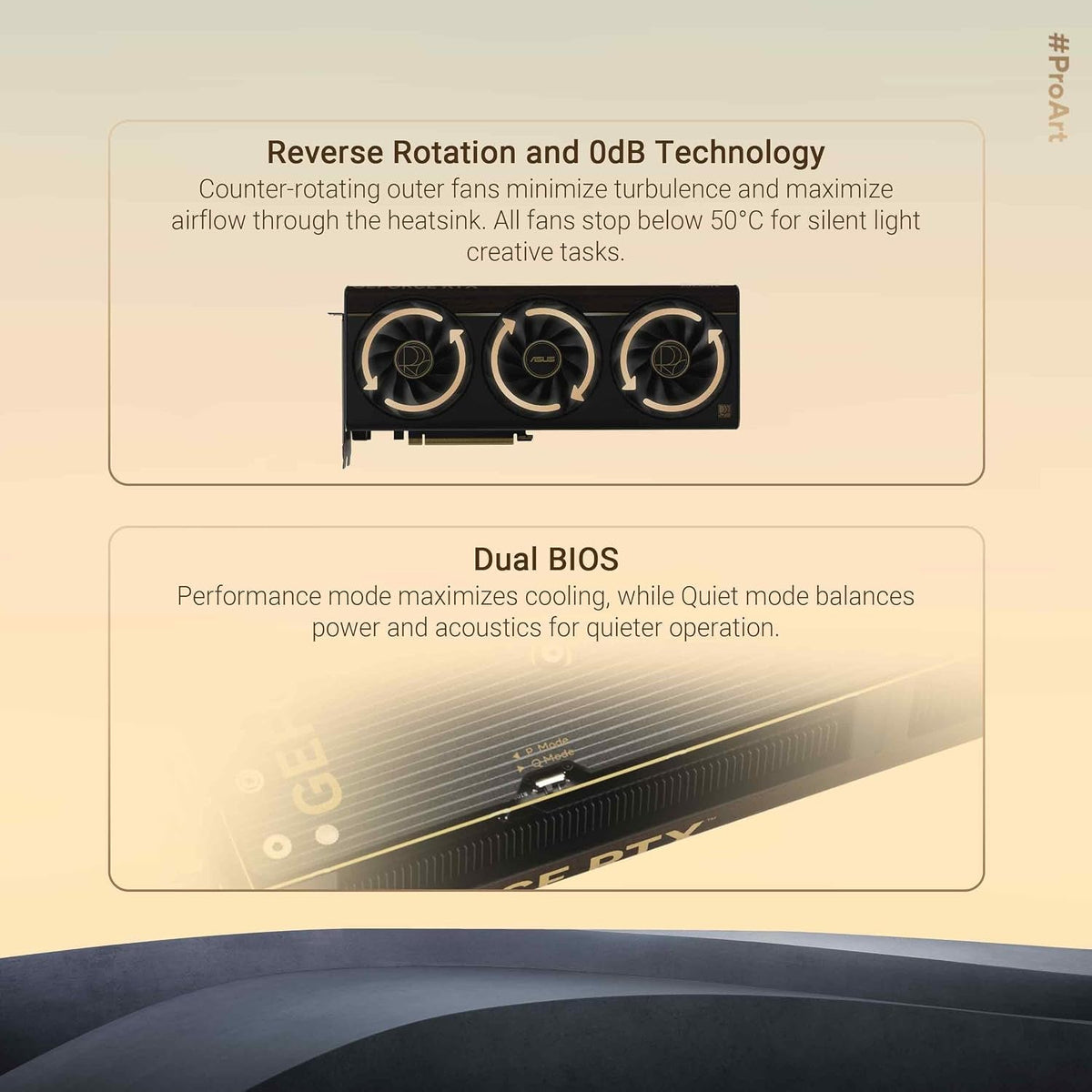 ASUS ProArt GeForce RTX 5080 OC Edition Graphics Card - 16GB GDDR7 with USB Type-C & Vapor Chamber Cooling - PROART-RTX5080-O16G