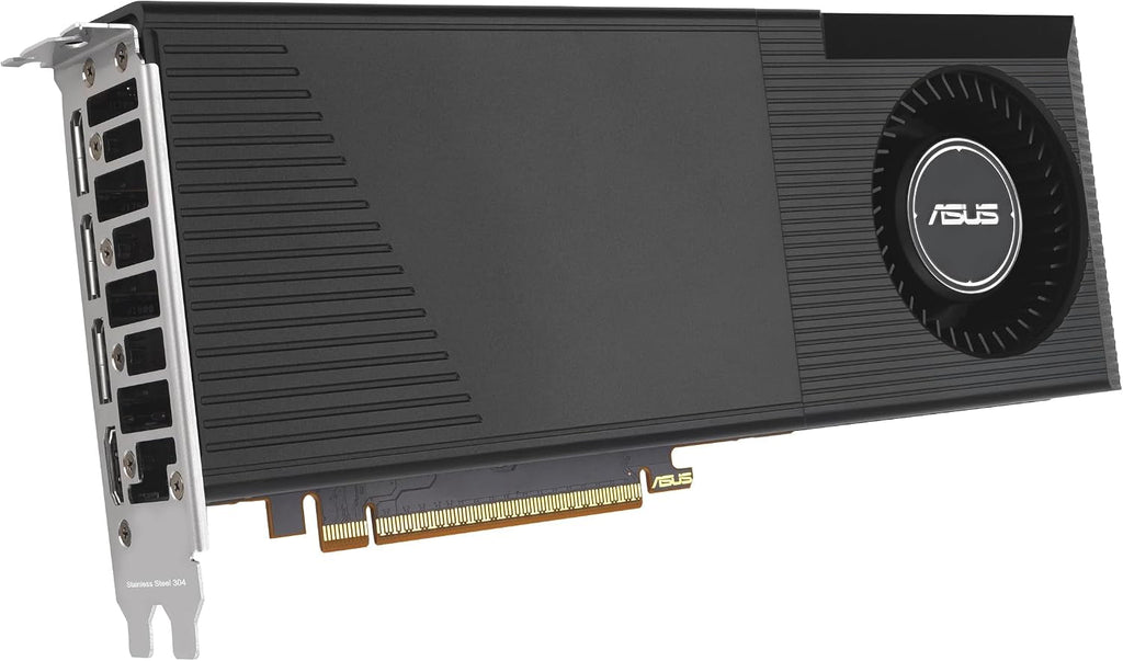 ASUS Turbo Radeon AI PRO R9700 32GB Graphics Card - 32GB GDDR6 with RDNA 4 Architecture for AI Workflows - TURBO-AI-PRO-R9700-32G