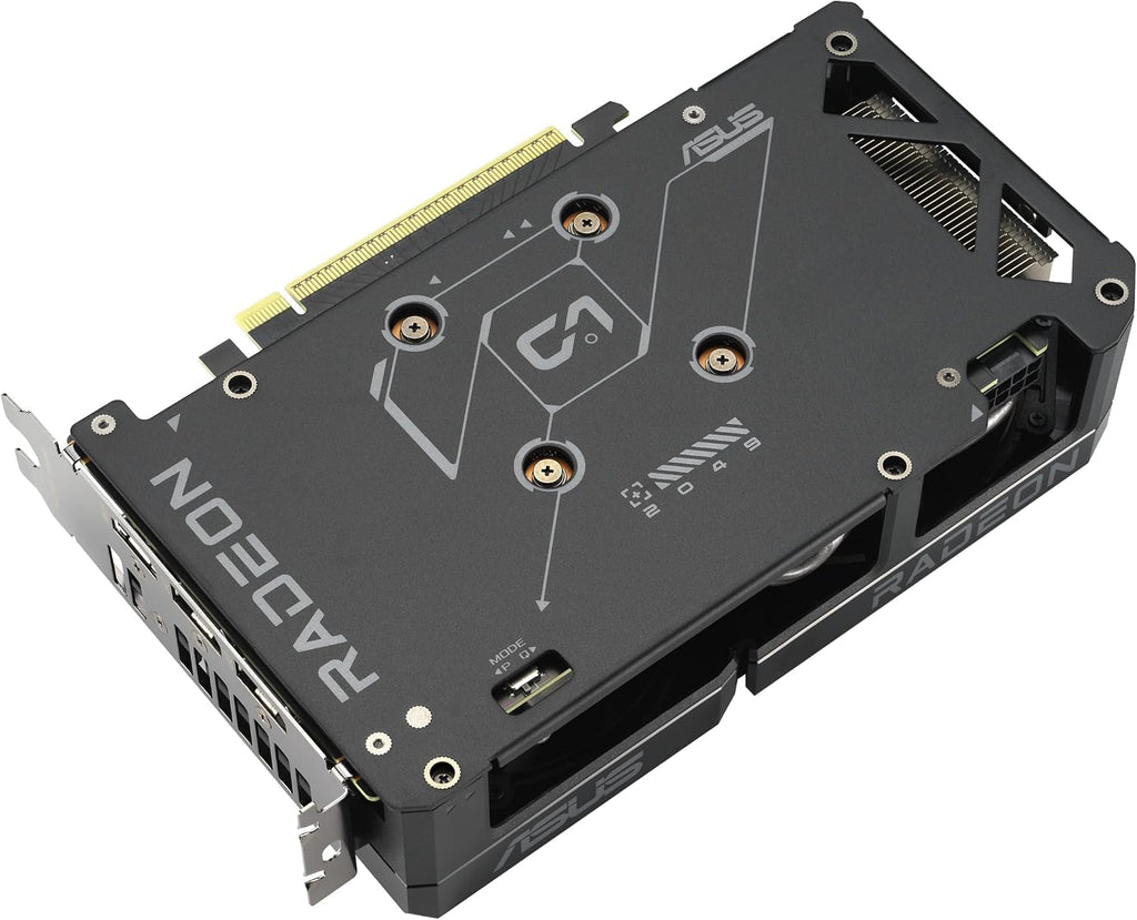 ASUS Dual Radeon RX 9060 XT 16GB GDDR6 Gaming Graphics Card - 16GB GDDR6 with Axial-Tech Fans & Dual BIOS - DUAL-RX9060XT-16G