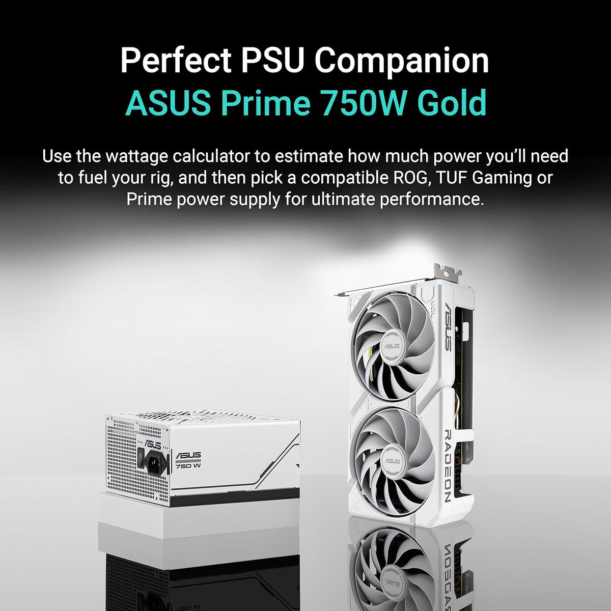 ASUS Dual Radeon RX 9060 XT White Edition Graphics Card - 16GB GDDR6 with Axial-Tech Fans & Dual BIOS - DUAL-RX9060XT-16G-WHITE