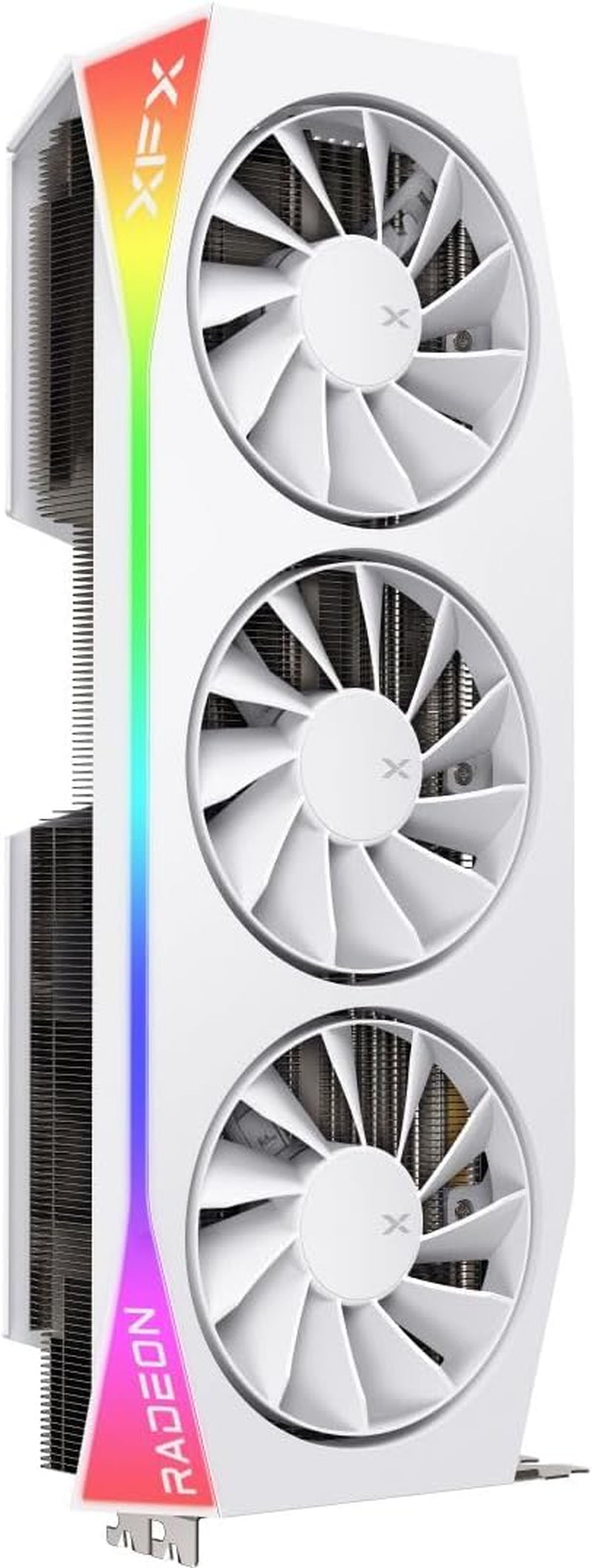 XFX Mercury AMD Radeon RX 9070 XT OC Gaming White Edition Graphics Card - 16GB GDDR6 with RGB & 3100 MHz Boost - RX-97TRGBBW9
