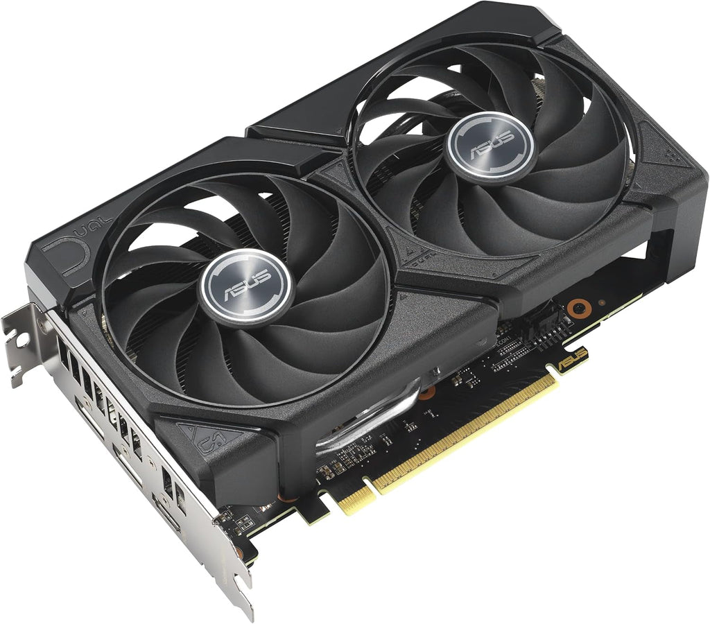ASUS Dual Radeon RX 9060 XT 16GB GDDR6 Gaming Graphics Card - 16GB GDDR6 with Axial-Tech Fans & Dual BIOS - DUAL-RX9060XT-16G