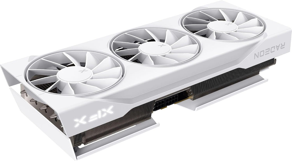 XFX Swift AMD Radeon RX 9070 XT White Triple Fan Gaming Edition Graphics Card - 16GB GDDR6 with RDNA 4 & 2970 MHz Boost - RX-97TSWF3W9