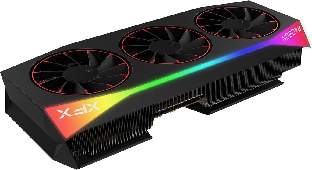 XFX Mercury AMD Radeon RX 9070 XT OC Magnetic Air Edition Graphics Card - 16GB GDDR6 with RGB & 3100 MHz Boost - RX-97TMARGB9