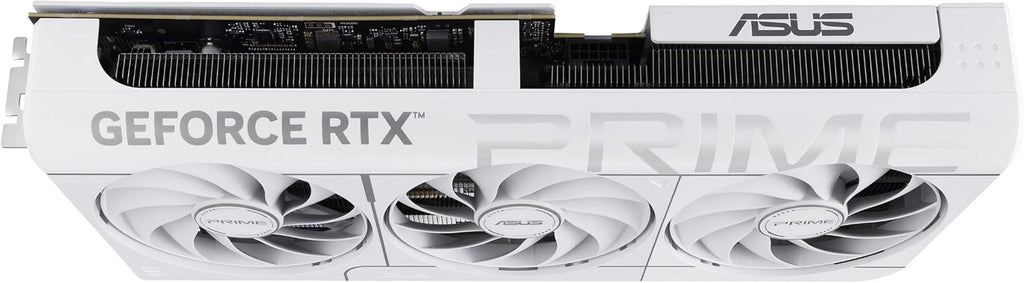 ASUS Prime GeForce RTX 5070 White OC Edition Graphics Card - 12GB GDDR7 with SFF-Ready Design & Axial-Tech Fans - PRIME-RTX5070-O12G-WHITE