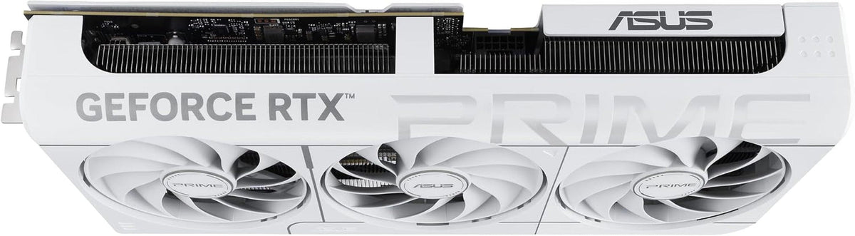 ASUS Prime GeForce RTX 5070 White OC Edition Graphics Card - 12GB GDDR7 with SFF-Ready Design & Axial-Tech Fans - PRIME-RTX5070-O12G-WHITE