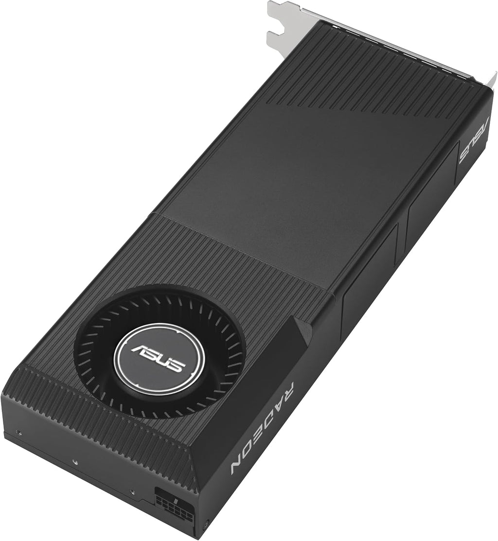 ASUS Turbo Radeon AI PRO R9700 32GB Graphics Card - 32GB GDDR6 with RDNA 4 Architecture for AI Workflows - TURBO-AI-PRO-R9700-32G