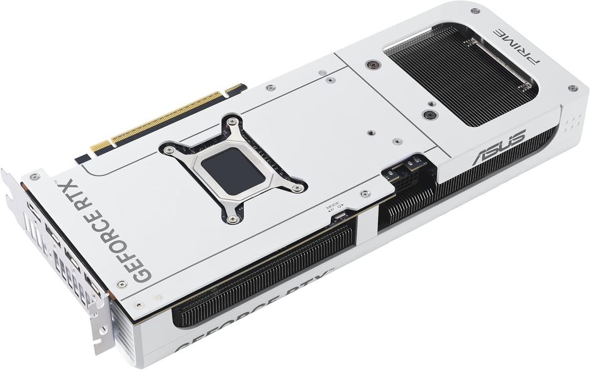 ASUS Prime GeForce RTX 5070 White OC Edition Graphics Card - 12GB GDDR7 with SFF-Ready Design & Axial-Tech Fans - PRIME-RTX5070-O12G-WHITE