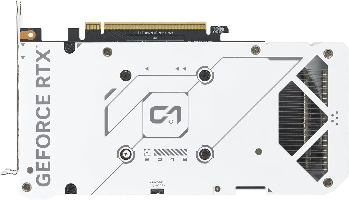 ASUS Dual GeForce RTX 5060 Ti 16GB GDDR7 White OC Edition Graphics Card - 16GB GDDR7 with Axial-Tech Fans & Dual BIOS - DUAL-RTX5060TI-O16G-WHITE