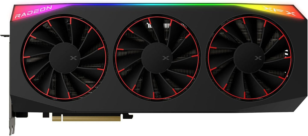 XFX Mercury AMD Radeon RX 9070 XT OC Magnetic Air Edition Graphics Card - 16GB GDDR6 with RGB & 3100 MHz Boost - RX-97TMARGB9