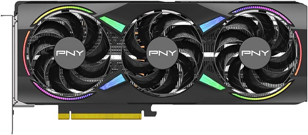 PNY NVIDIA GeForce RTX 5070 Ti Epic-X RGB OC Triple-Fan Graphics Card - 16GB GDDR7 with Vapor Chamber Cooling - VCG5070T16TFXXPB1-O