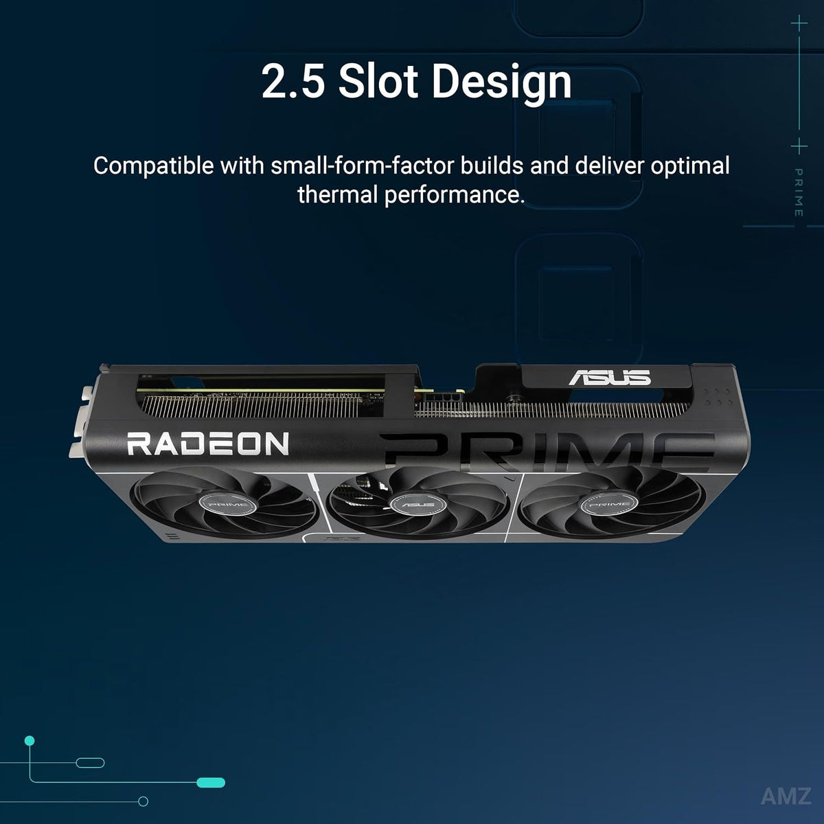 ASUS Prime Radeon RX 9060 XT OC Edition Graphics Card - 16GB GDDR6 with Axial-Tech Fans & Dual BIOS - PRIME-RX9060XT-O16G