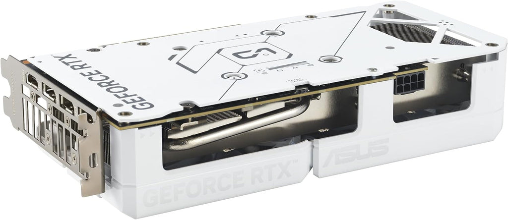 ASUS Dual GeForce RTX 5060 Ti 16GB GDDR7 White OC Edition Graphics Card - 16GB GDDR7 with Axial-Tech Fans & Dual BIOS - DUAL-RTX5060TI-O16G-WHITE