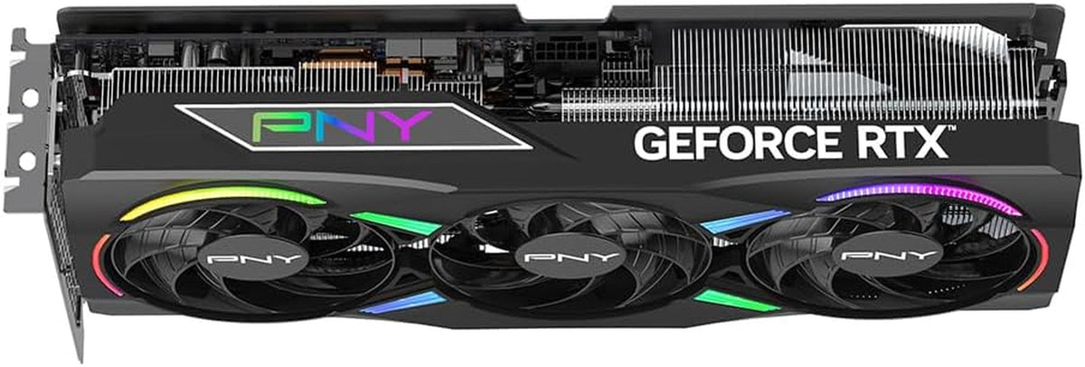 PNY NVIDIA GeForce RTX 5070 Ti Epic-X RGB OC Triple-Fan Graphics Card - 16GB GDDR7 with Vapor Chamber Cooling - VCG5070T16TFXXPB1-O