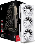 XFX Swift AMD Radeon RX 9070 XT White Triple Fan Gaming Edition Graphics Card - 16GB GDDR6 with RDNA 4 & 2970 MHz Boost - RX-97TSWF3W9