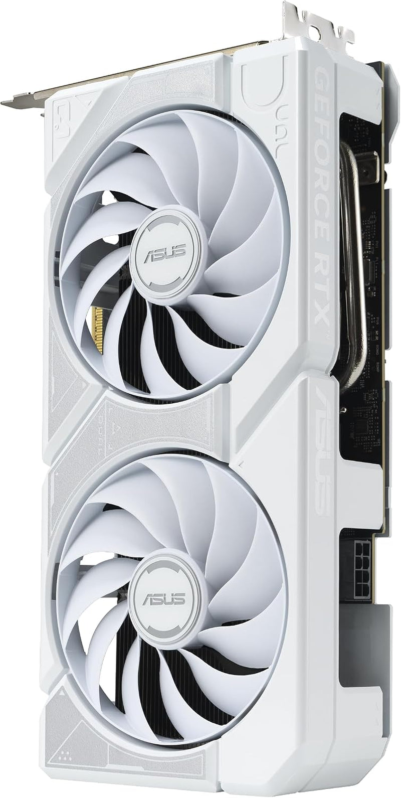 ASUS Dual GeForce RTX 5060 Ti 16GB GDDR7 White OC Edition Graphics Card - 16GB GDDR7 with Axial-Tech Fans & Dual BIOS - DUAL-RTX5060TI-O16G-WHITE
